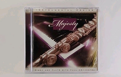 Majesty - Instrumental Praise - Piano & Flute Full Orchestra (CD BMG USA) w13838