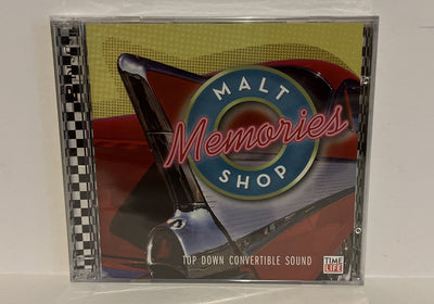 Malt Shop Memories: Top Down, Convertible Sound, Time Life CD USA NEW