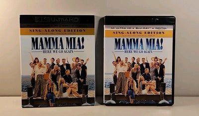Mamma Mia Here We Go Again (4k Ultra HD/Blu-ray/Digital) w/slipcover USA ws32213