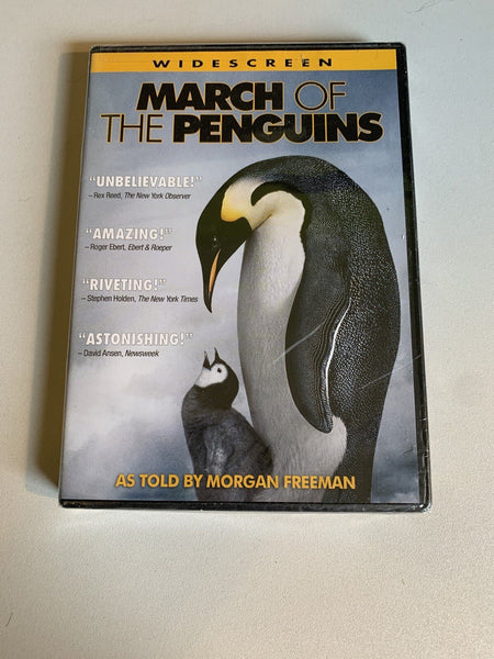 MARCH OF THE PENGUINS (DVD, Widescreen without Trailers, 2005) - BRAND NEW - Darktower Media