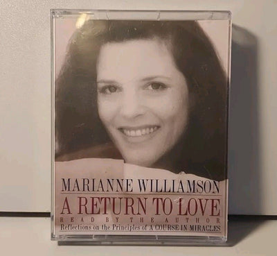 MARIANNE WILLIAMSON: A Return To Love (Abridged) Cassette, 1992 BRAND NEW