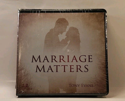 MARRIAGE MATTERS Volume 1 Tony Evans Christian Faith 7 Audio CD Set r1s10 1130