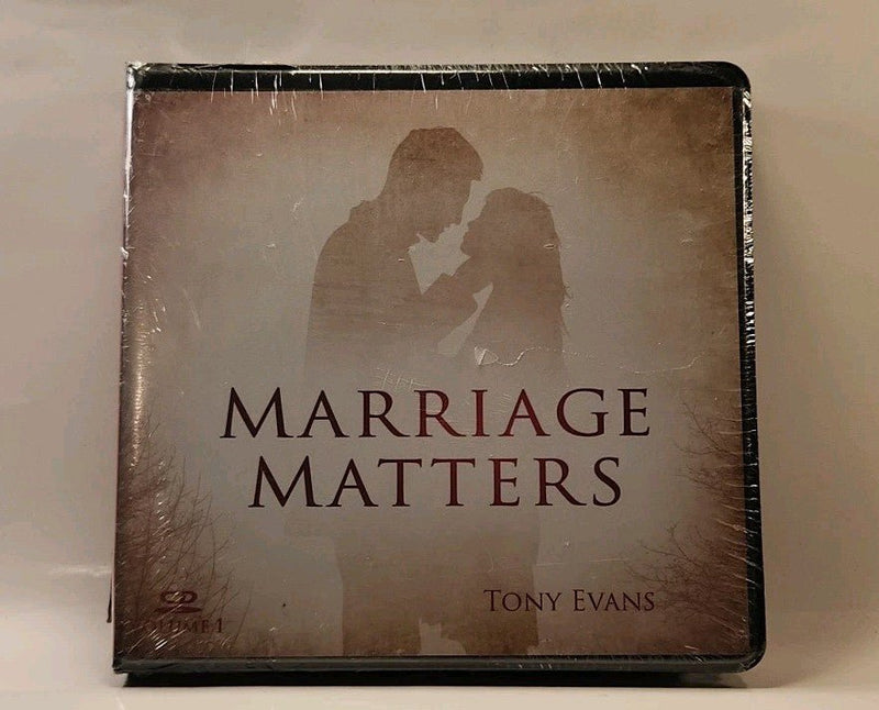 MARRIAGE MATTERS Volume 1 Tony Evans Christian Faith 7 Audio CD Set r1s10 1130 - Darktower Media