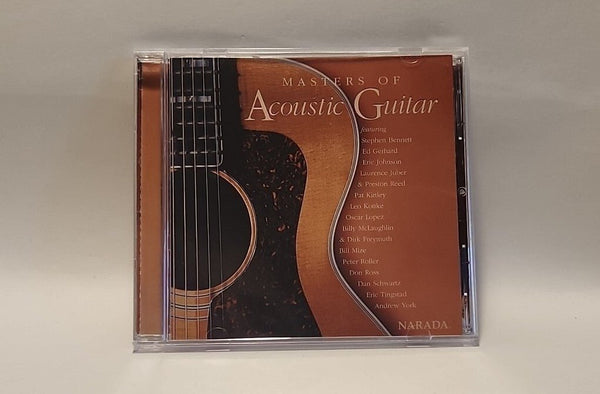 Masters of Acoustic Guitar / Various by Various Artists (CD, 1997) Narada USA - Darktower Media