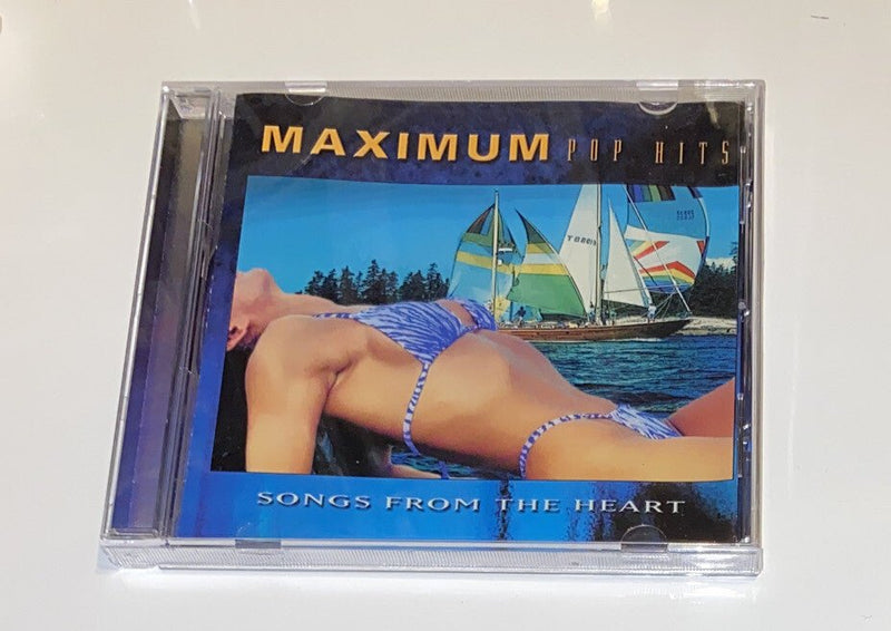 Maximum Pop Hits Songs From the Heart 2001 cd. Reo Styx Eddie Money Benatar Bmg - Darktower Media