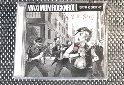 Maximumrocknroll Presents Public Safety Cd Punk Various USA