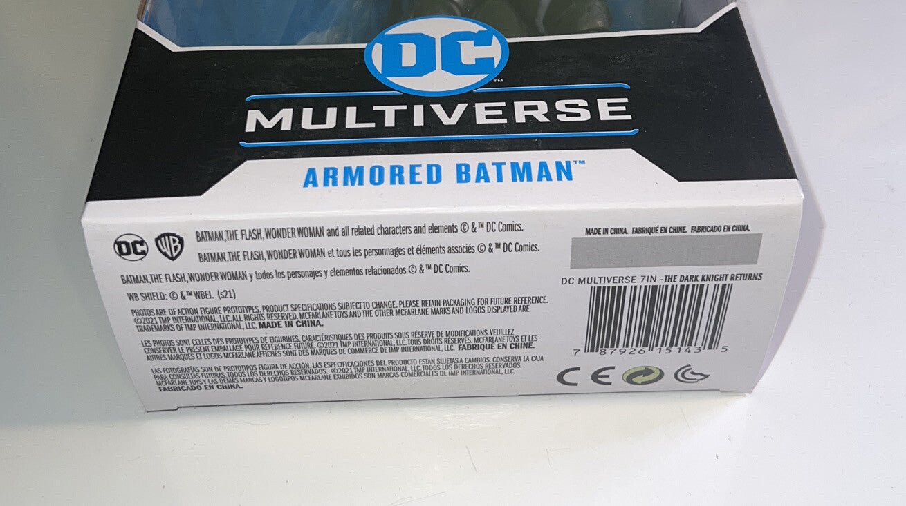 McFarlane Dark Knight Returns Armored BATMAN DC Multiverse 7" Action Figure Toy - Darktower Media