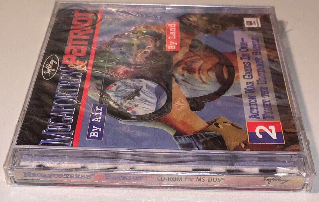 Megafortress B - 52 Bomber & Patriot Military Strategy PC CD - ROM DOS 1996 Softkey - Darktower Media