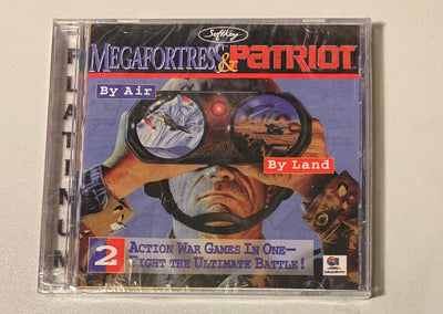 Megafortress B-52 Bomber & Patriot Military Strategy PC CD-ROM DOS 1996 Softkey