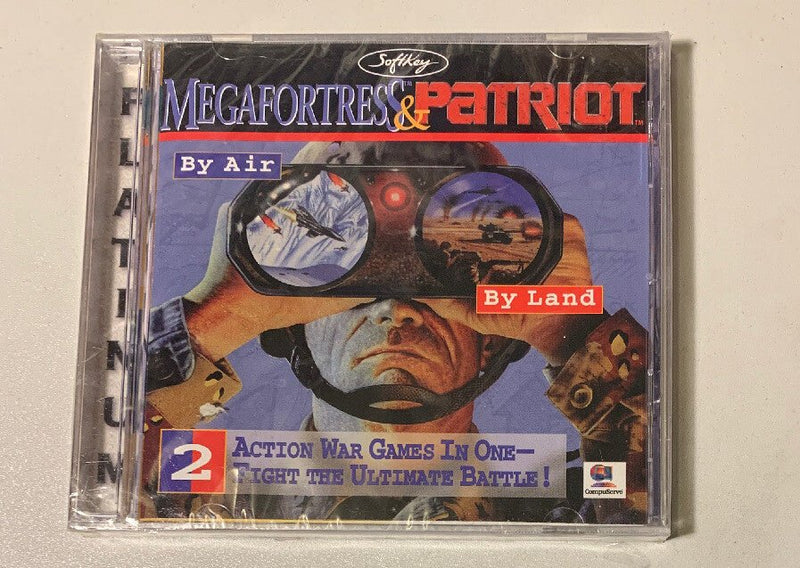 Megafortress B - 52 Bomber & Patriot Military Strategy PC CD - ROM DOS 1996 Softkey - Darktower Media