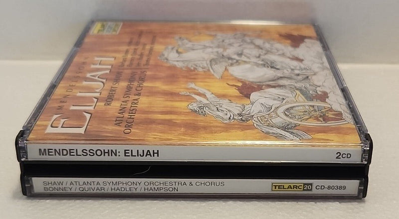 Mendelssohn's Elijah by Robert Shaw (CD, 1995) Atlanta Symphony 2 CD/Booklet USA - Darktower Media