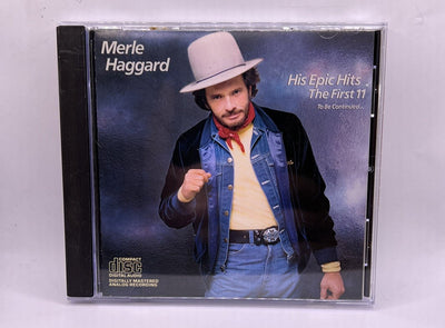 MERLE HAGGARD--His Epic Hits The First 11..To Be Continued--CD Epic EK 39545 USA