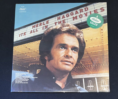 Merle Haggard It's All in th Movies Sealed Vinyl LP 1976 New Not a Cut-Out!  r95