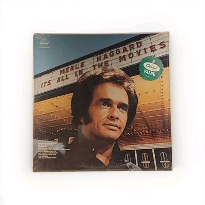 MERLE HAGGARD It's All In The Movies CAPITOL LP 1976 USA abridged reissue r130