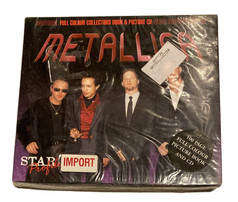 Metallica Star Profile Interview CD & Book 1997 Mastertone USA w1 3908 - Darktower Media