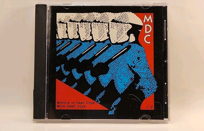 Millions of Dead Cops/More Dead Cops by MDC (CD, 1995, Boner) USA w1s2 1923