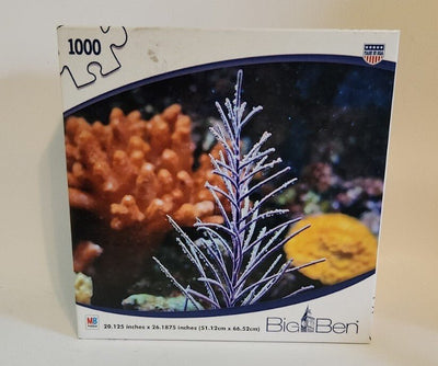 Milton Bradley Big Ben Brand Made In USA Jigsaw Puzzle 1000 20x26" Coral Reef