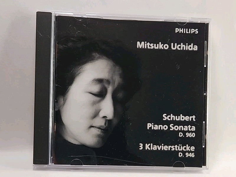 Mitsuko Uchida - Schubert: Piano Sonata D. 960 (CD, 1998, Philips) USA 5503 - Darktower Media