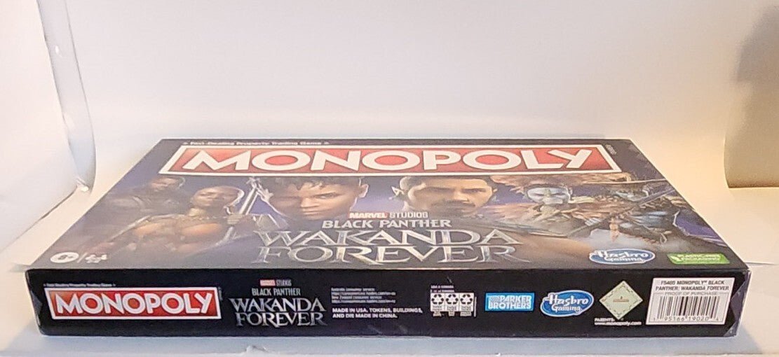 MONOPOLY: Marvel Studios' Black Panther: Wakanda Forever Edition Board Game - Darktower Media