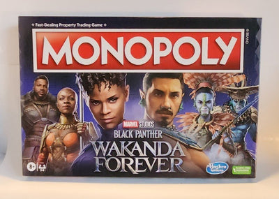 MONOPOLY: Marvel Studios' Black Panther: Wakanda Forever Edition Board Game
