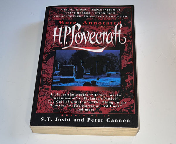 MORE ANNOTATED LOVECRAFT By H. P. Lovecraft Excellent Condition 1999 Trade PB - Darktower Media