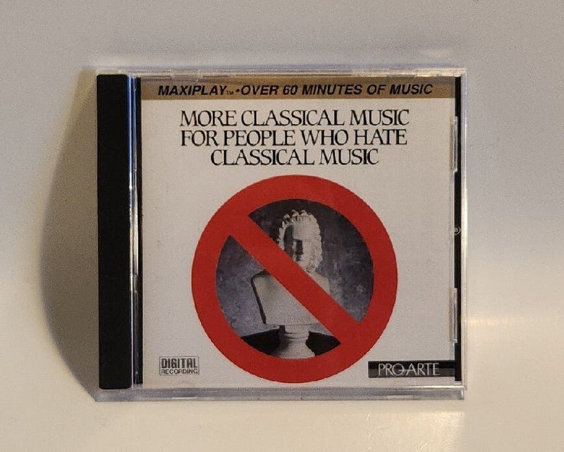 More Classical Music for People Who Hate Classical Music (CD, 1990) USA - Darktower Media