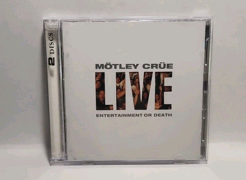 Motley Crue Live Entertainment or Death (CD 1999 2 Discs Live) USA 5461 - Darktower Media