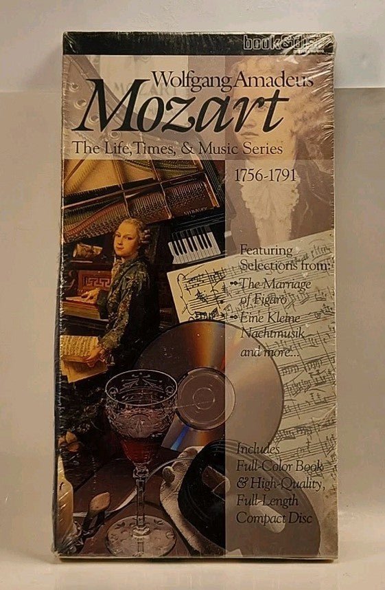 Mozart: Book And Disc: Time And Music Series Longbox NEW w1s2 2078 - Darktower Media