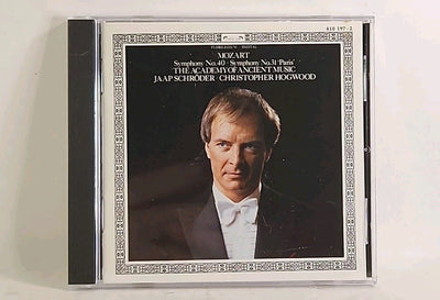 Mozart Symphonies No. 31 Paris & No. 40- Schroder (CD W Germany 1983) w1 3844