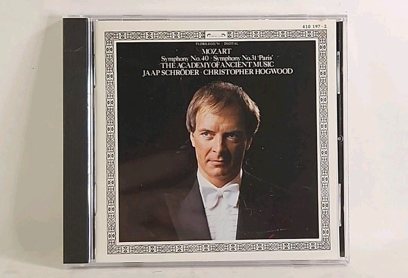 Mozart Symphonies No. 31 Paris & No. 40 - Schroder (CD W Germany 1983) w1 3844 - Darktower Media