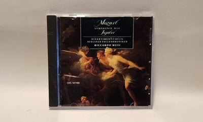 Mozart Symphony No. 41 "Jupiter, Divertimento, K.136, Riccardo Muti 1989 CD