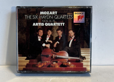 Mozart: The Six "Haydn" Quartets (CD, Jun-1991, Sony Music (USA)) Scratch Free