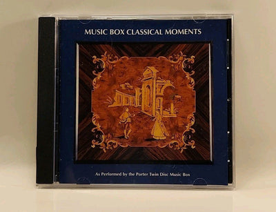 Music Box Classical Moments CD Performed by Porter Twin Disc Music Box w1s2 1993