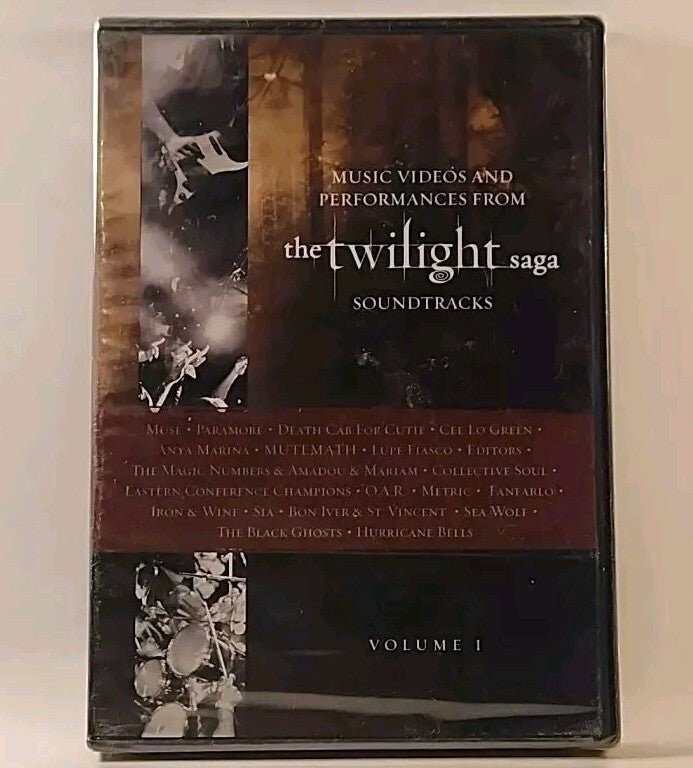 Music Videos/ Performances from Twilight Saga Soundtracks: DVD Vol 1 R1s6 0672 - Darktower Media