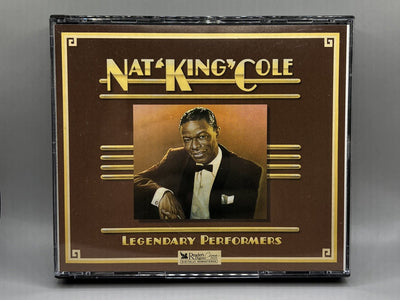 NAT KING COLE "Legendary Performers" 1995 Readers Digest CD Cema  2 Cd Box Nm