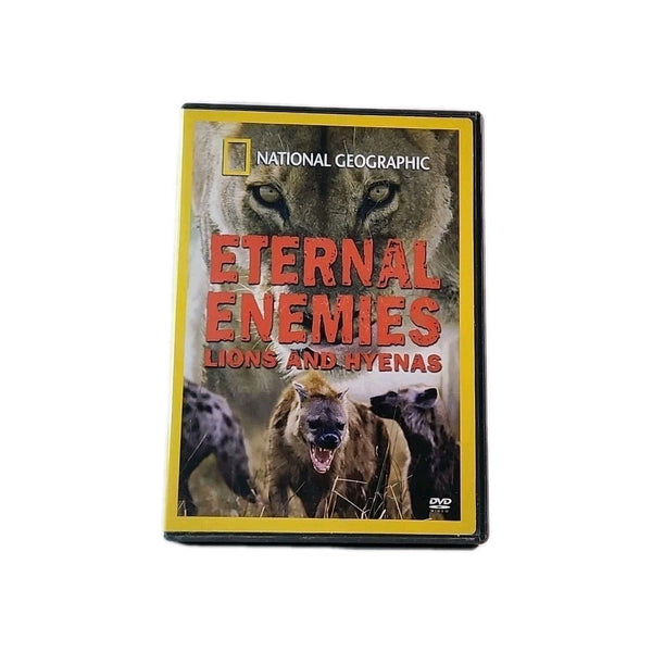 National Geographic Eternal Enemies: Lions and Hyenas 2006 Warner USA w1 3679 - Darktower Media