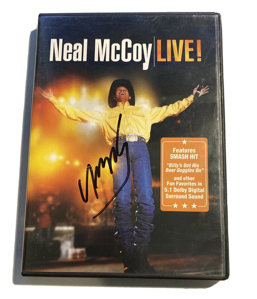 NEAL MCCOY - Neal Mccoy Live! - DVD - Color Ntsc - Signed - Darktower Media