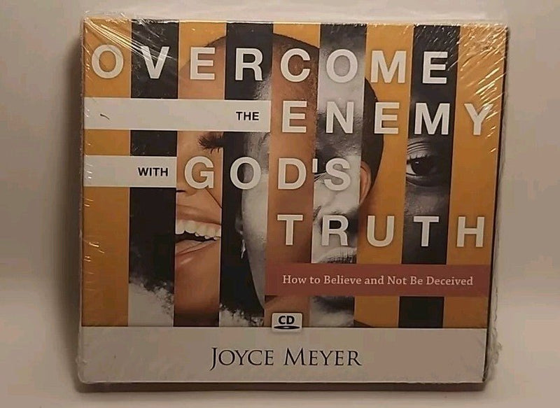 New 2018 Joyce Meyer Overcome the Enemy with Gods Trust Audio Book CD, Religion! - Darktower Media