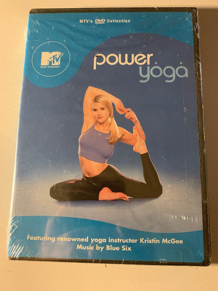 NEW! ~ MTV POWER YOGA with Kristin McGee (DVD, 2003, Fullscreen) Free Shipping - Darktower Media