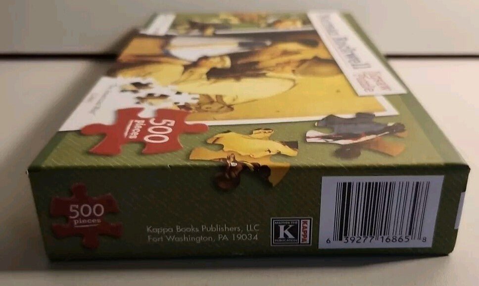 New Norman Rockwell “The American Way” (1944) 500 Piece Jigsaw Puzzle. War Hero - Darktower Media