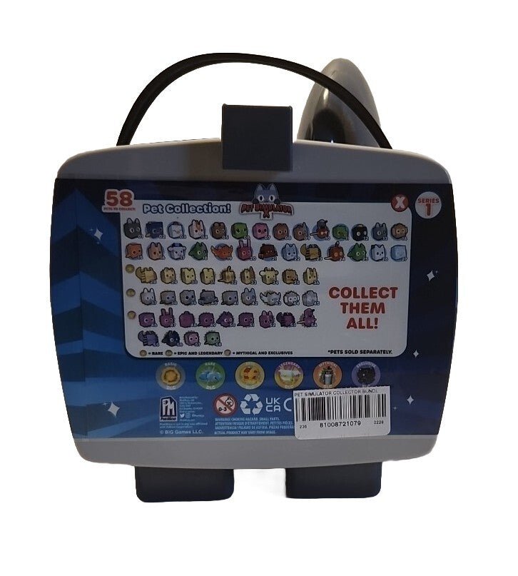 **NEW** PET SIMULATOR X Collector Bundle Gray Cat w/ DLC CODES - Darktower Media