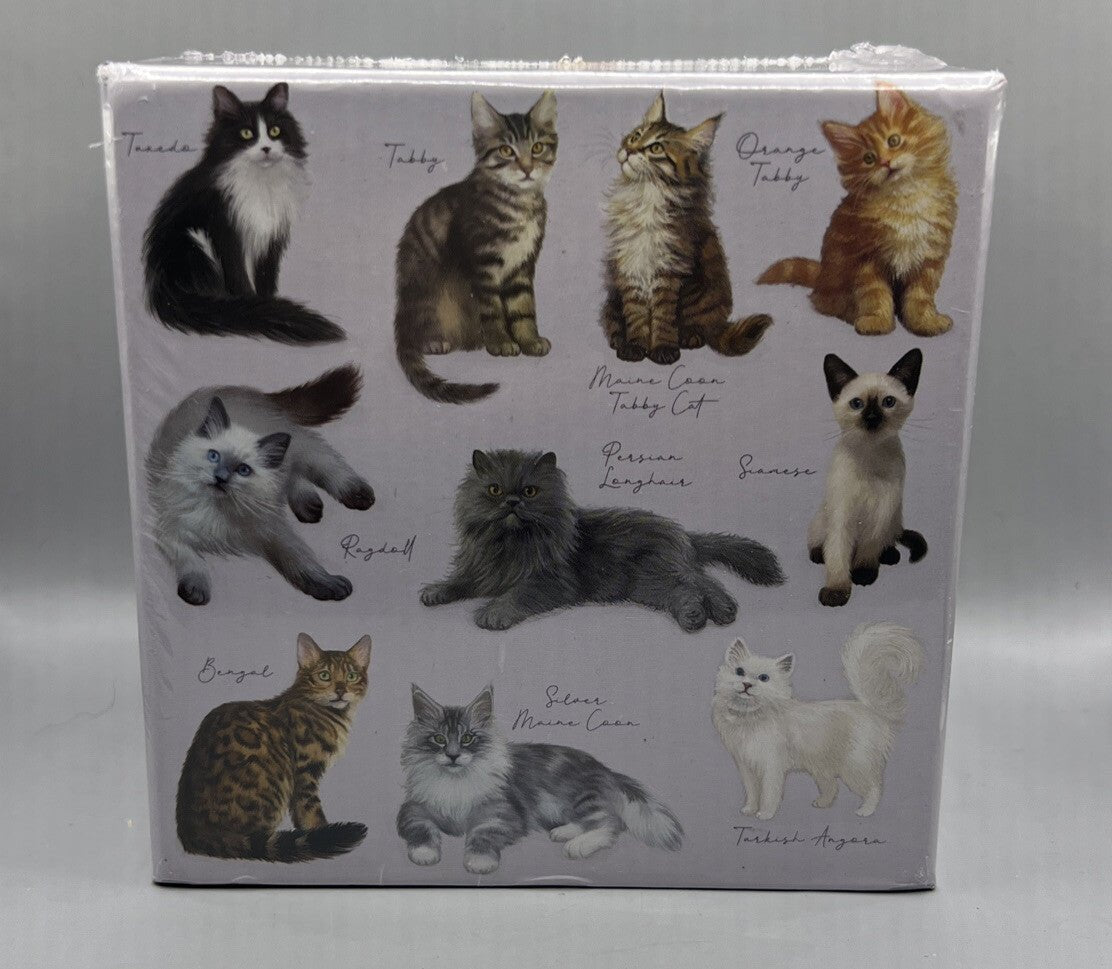 NEW Robert Frederick 100 pc Jigsaw Puzzle Kitty Cat Breeds - Darktower Media