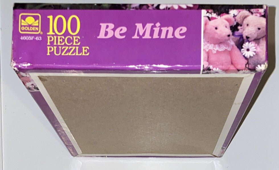 NEW SEALED Be Mine Puzzle 100 Pc Jigsaw Children Golden 11 1/2 X 15” - Darktower Media