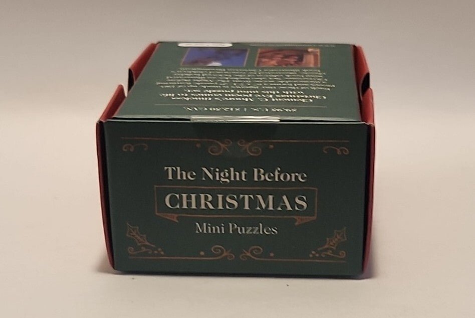 New Sealed Box The Night Before Christmas Mini Puzzles - Clement C. Moore 180 pcs - Darktower Media