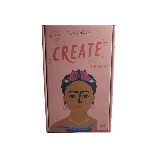 NEW Sealed Frida Kahlo, Kids Crafts, Self Portrait Mirror Painting Kit NIB - Darktower Media