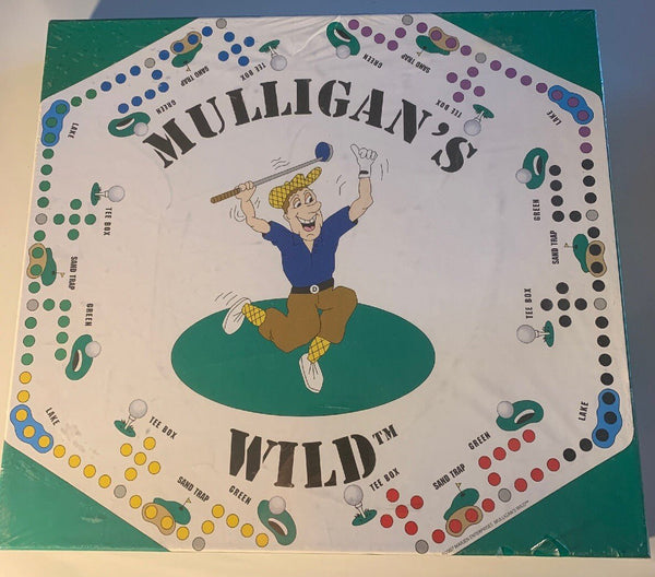 New Sealed Vintage Mulligans Wild Golf Board Game 2007 Marjen - Darktower Media