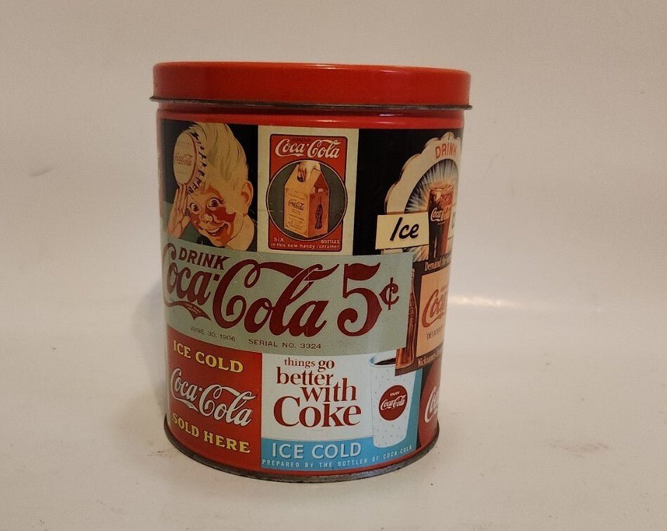 New - Vintage 1993 Coca Cola Jigsaw Puzzle Sealed bag in tin Coke - 700 pieces - Darktower Media