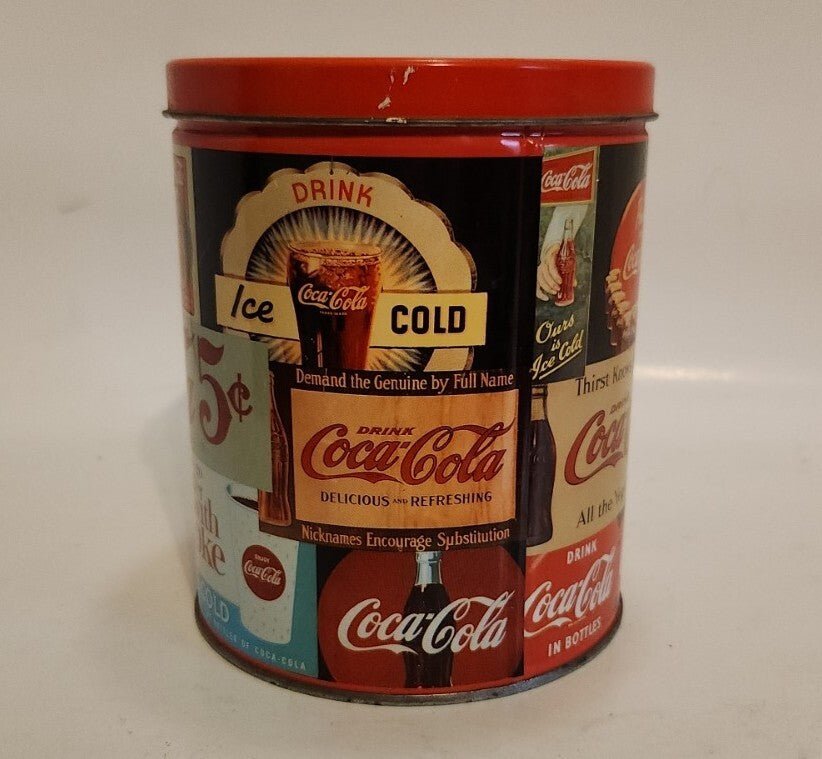 New - Vintage 1993 Coca Cola Jigsaw Puzzle Sealed bag in tin Coke - 700 pieces - Darktower Media