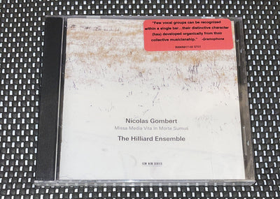 Nicolas Gombert Missa Media Vita in Morte Sumus RARE OOP CD '06 USA 4504