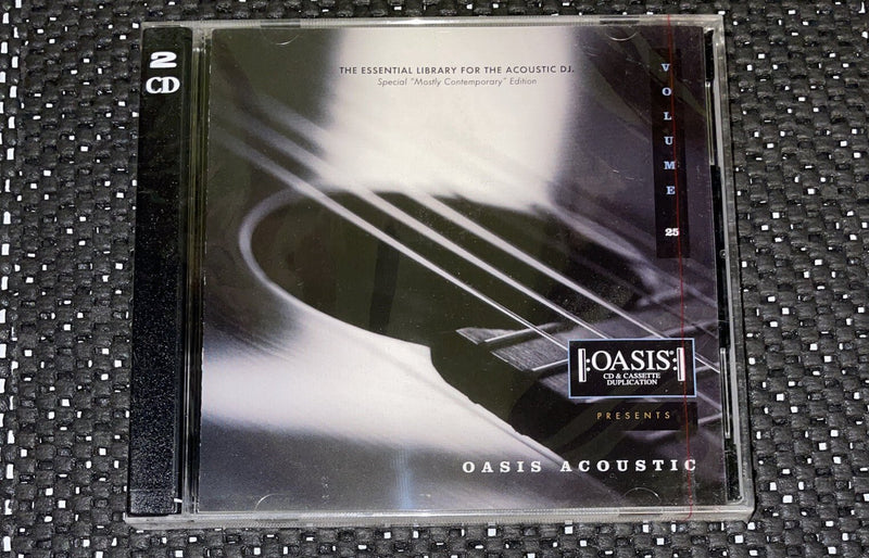 OASIS Acoustic cd RADIO SAMPLER Volume 25 PROMO NEW and SEALED JAZZ - Darktower Media